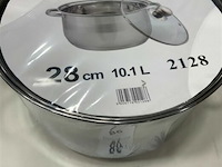 Edenberg kookpot ook voor inductie 28 cm 10,1 l - afbeelding 2 van  3