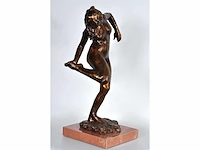 Edgar degas (1834-1917) (naar) - danseuse - brons - afbeelding 1 van  5