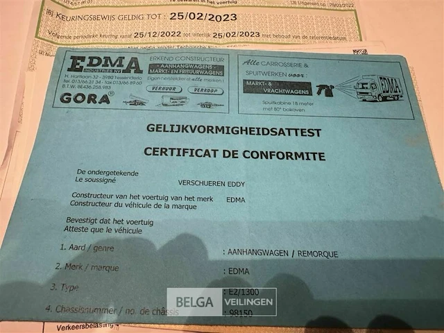 Edma verkoopwagen - afbeelding 49 van  53