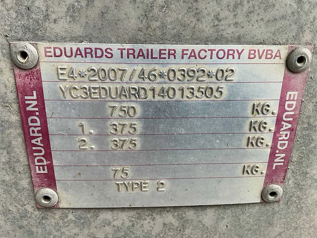 Edouard aanhangwagen - afbeelding 5 van  13