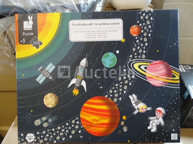 Educatieve puzzel - 100 stukjes - geschikt voor kinderen vanaf 5 jaar janod - afbeelding 1 van  3
