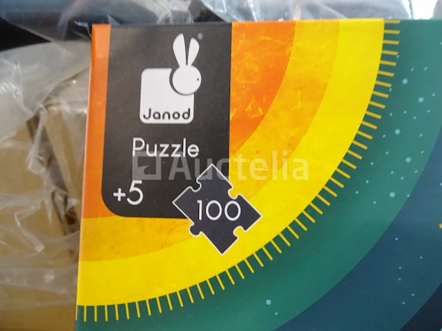Educatieve puzzel - 100 stukjes - geschikt voor kinderen vanaf 5 jaar janod - afbeelding 2 van  3
