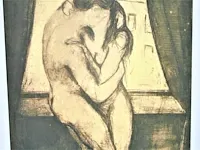 Edvard munch - de kus - afbeelding 4 van  11