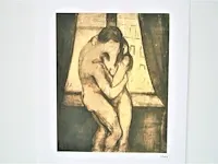 Edvard munch - de kus - afbeelding 6 van  11