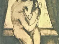 Edvard munch - de kus - afbeelding 9 van  11