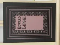 Edward lipski - nieuw - afbeelding 1 van  8