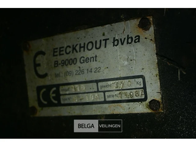 Eeckhout sleuvenbak - afbeelding 5 van  6