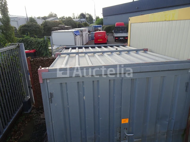 Een gegalvaniseerde container - afbeelding 3 van  4