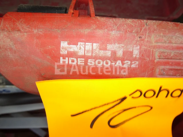 Een hilti siliconenpistool op batterijen model hde500-a22 - afbeelding 2 van  3
