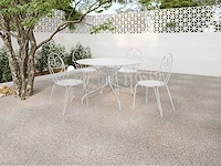 Een ronde tafel - wit - afbeelding 1 van  4