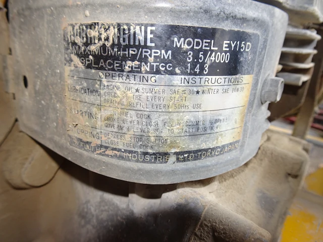 Een weber sneeuwruimer model ey15d - afbeelding 5 van  7