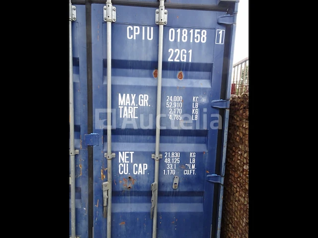 Een zeecontainer van 20 voet - afbeelding 4 van  5