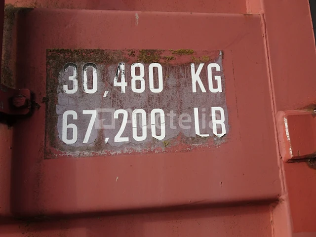 Een zeecontainer van 40 voet - afbeelding 3 van  7