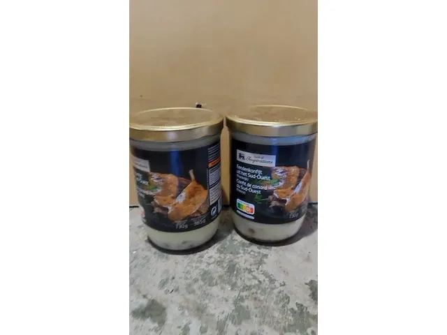 Eendenkonfijt, 2 bokalen,730gr - afbeelding 1 van  7