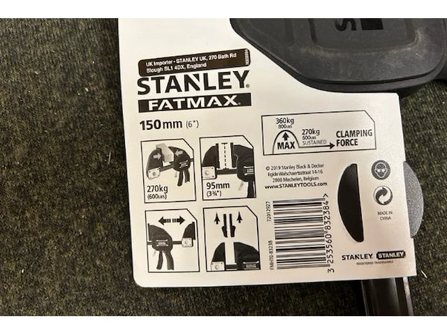Eenhandklem stanley - afbeelding 5 van  6