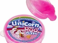 Eenhoorn putty - unicorn putty - 11 stuks - afbeelding 3 van  5