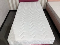 Eenpersoons boxspring 90x200. - afbeelding 1 van  1