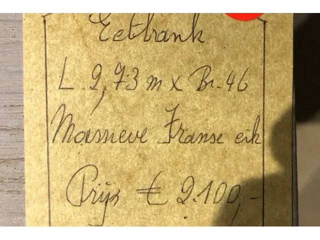 Eetbank - afbeelding 6 van  6