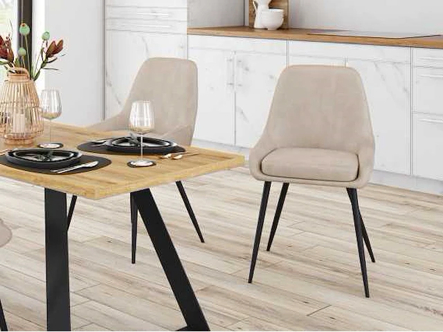Eetkamerstoelen - mix (x6) - afbeelding 1 van  8