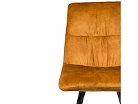 Eetkamerstoelen geel (8x) - afbeelding 3 van  5