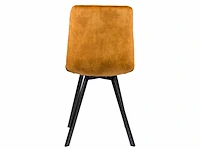 Eetkamerstoelen geel (8x) - afbeelding 5 van  5