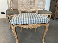 Eetkamerstoelen met zitting in stof (5 stuks) - afbeelding 5 van  5