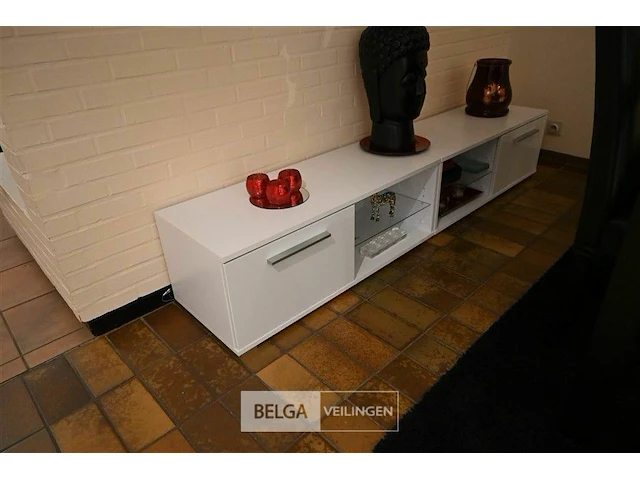 Eetkamertafel 4 stoelen lederen bekleding - afbeelding 4 van  4