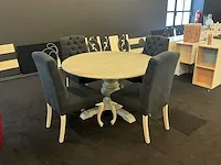 Eetkamertafel met 4 stoelen - afbeelding 1 van  2