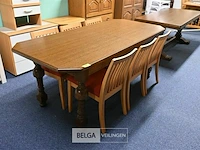 Eetkamertafel met 6 stoelen - afbeelding 1 van  2