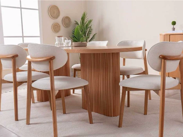 Eettafel - 180x90cm - afbeelding 1 van  4