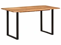 Eettafel - acacia - afbeelding 1 van  7