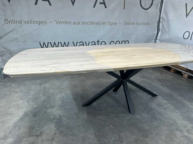 Eettafel - deens ovaal - afbeelding 1 van  6