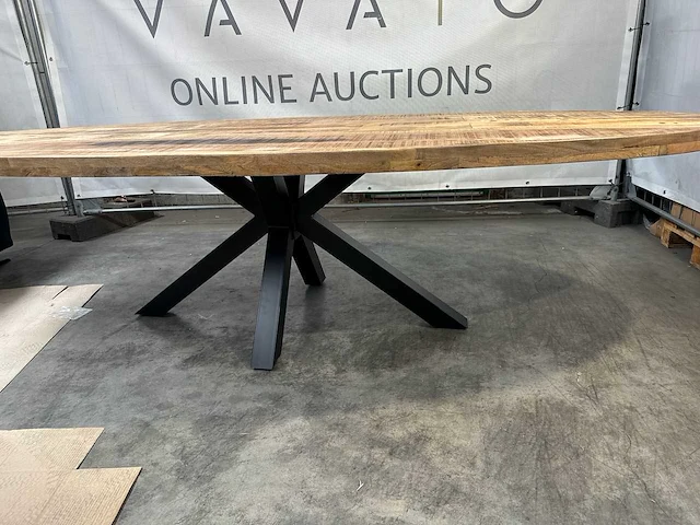 Eettafel - ovaal 3 meter - afbeelding 2 van  4
