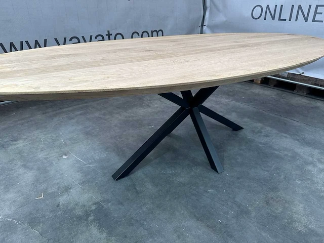 Eettafel - ovaal - afbeelding 1 van  6