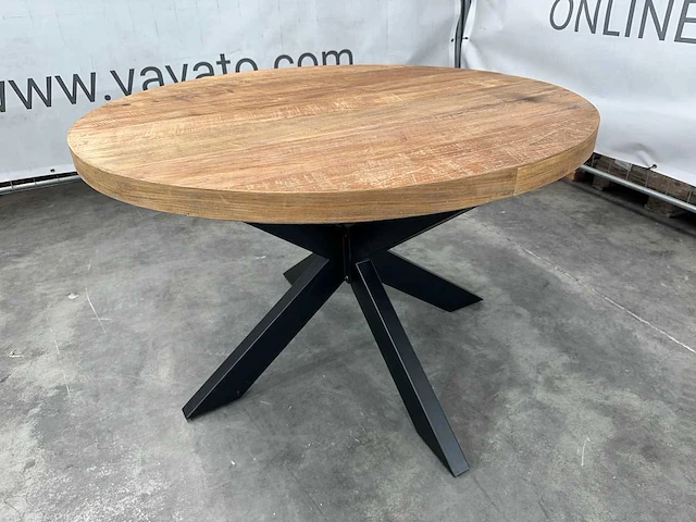 Eettafel - rond - afbeelding 1 van  5