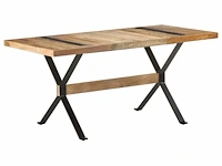 Eettafel - ruw mangohout - afbeelding 1 van  8