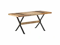 Eettafel - ruw mangohout - afbeelding 2 van  8