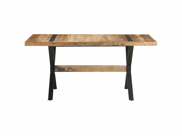 Eettafel - ruw mangohout - afbeelding 3 van  8