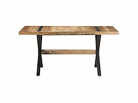 Eettafel - ruw mangohout - afbeelding 3 van  8