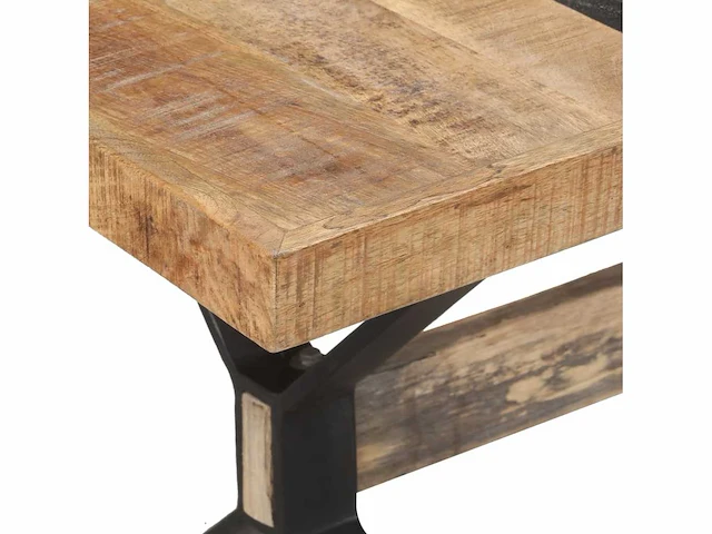 Eettafel - ruw mangohout - afbeelding 6 van  8