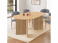 Eettafel - uitschuifbaar blad 160-200cm - afbeelding 3 van  7