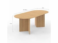 Eettafel - uitschuifbaar blad 160-200cm - afbeelding 6 van  7