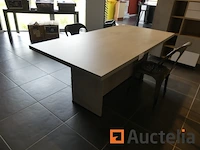 Eettafel + 2 stoelen - afbeelding 1 van  11