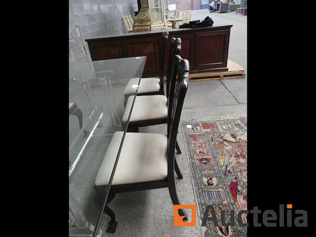 Eettafel + 6 stoelen - afbeelding 3 van  7