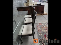 Eettafel + 6 stoelen - afbeelding 3 van  7