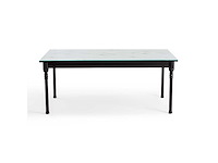 Eettafel 6/8 couvert met marmeren print - afbeelding 4 van  9