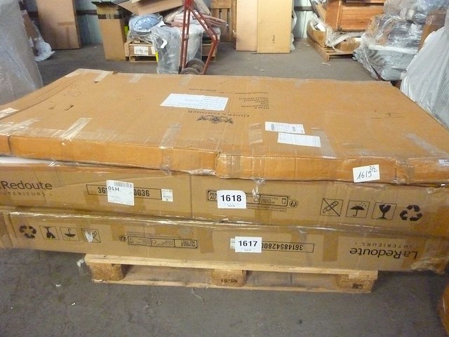 Eettafel 6/8 couvert met marmeren print - afbeelding 9 van  9