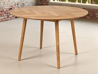 Eettafel diameter 120 hoogte 75cm - afbeelding 1 van  4
