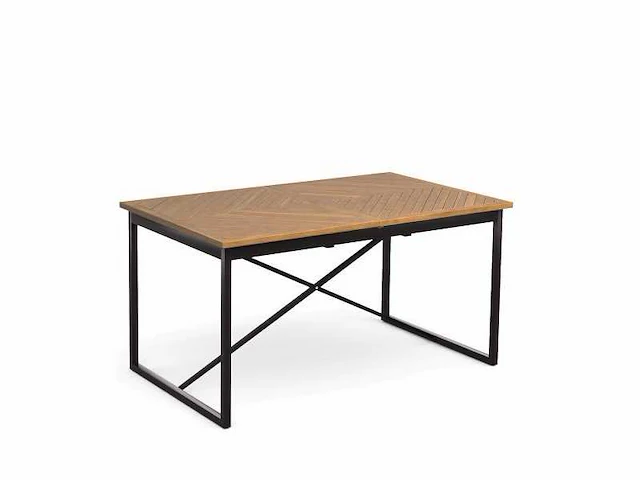 Eettafel met verlengstukken - gewaxt grenen 10 pers - afbeelding 2 van  9