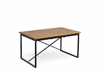 Eettafel met verlengstukken - gewaxt grenen 10 pers - afbeelding 2 van  9